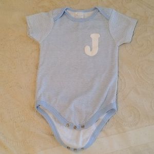 Monogram J Onesie